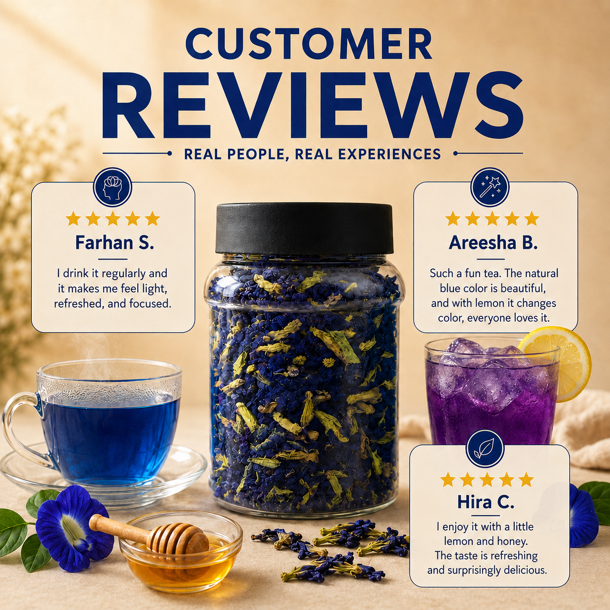 Magical Butterfly Blue Pea Tea