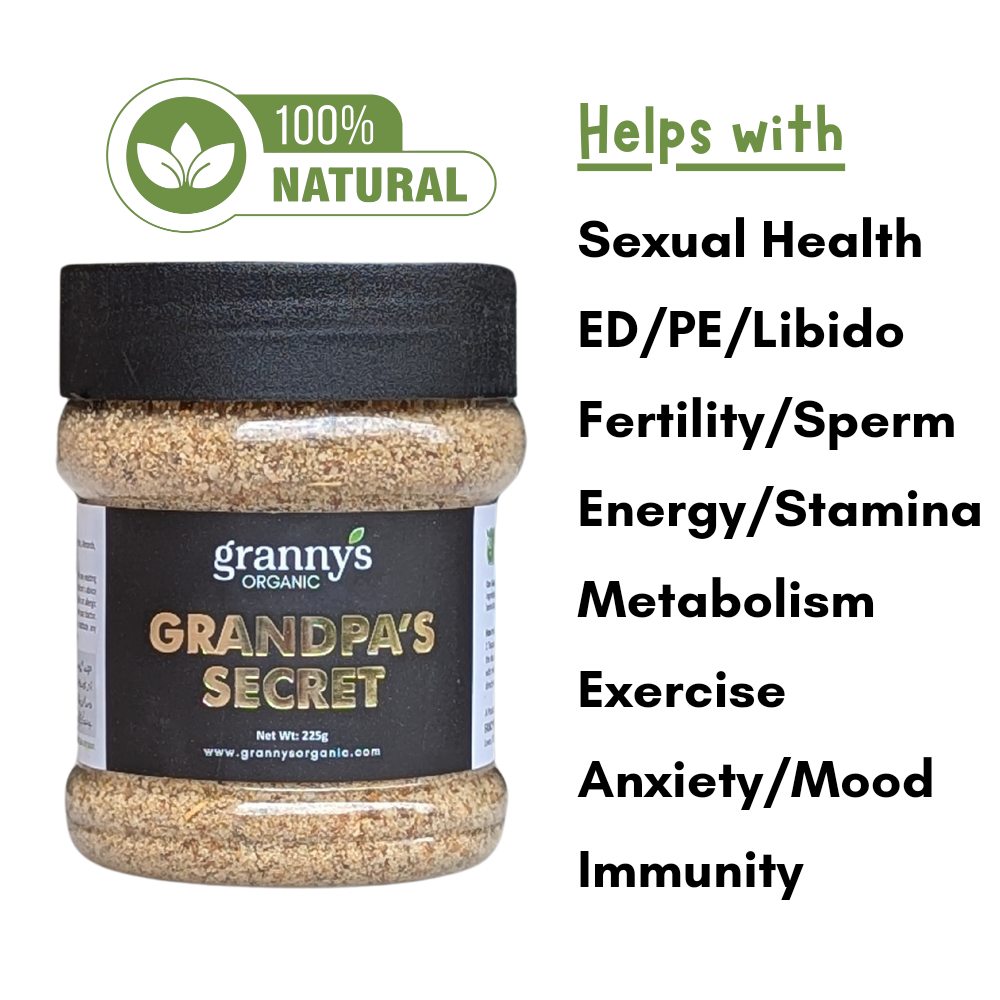 Grandpa’s Secret for Men & Women | 100% Organic