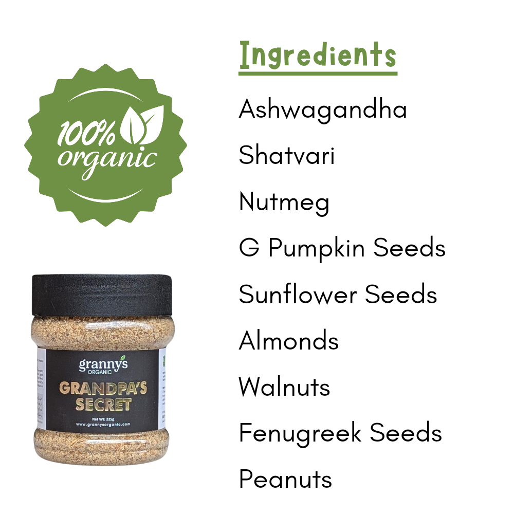 Grandpa’s Secret for Men & Women | 100% Organic