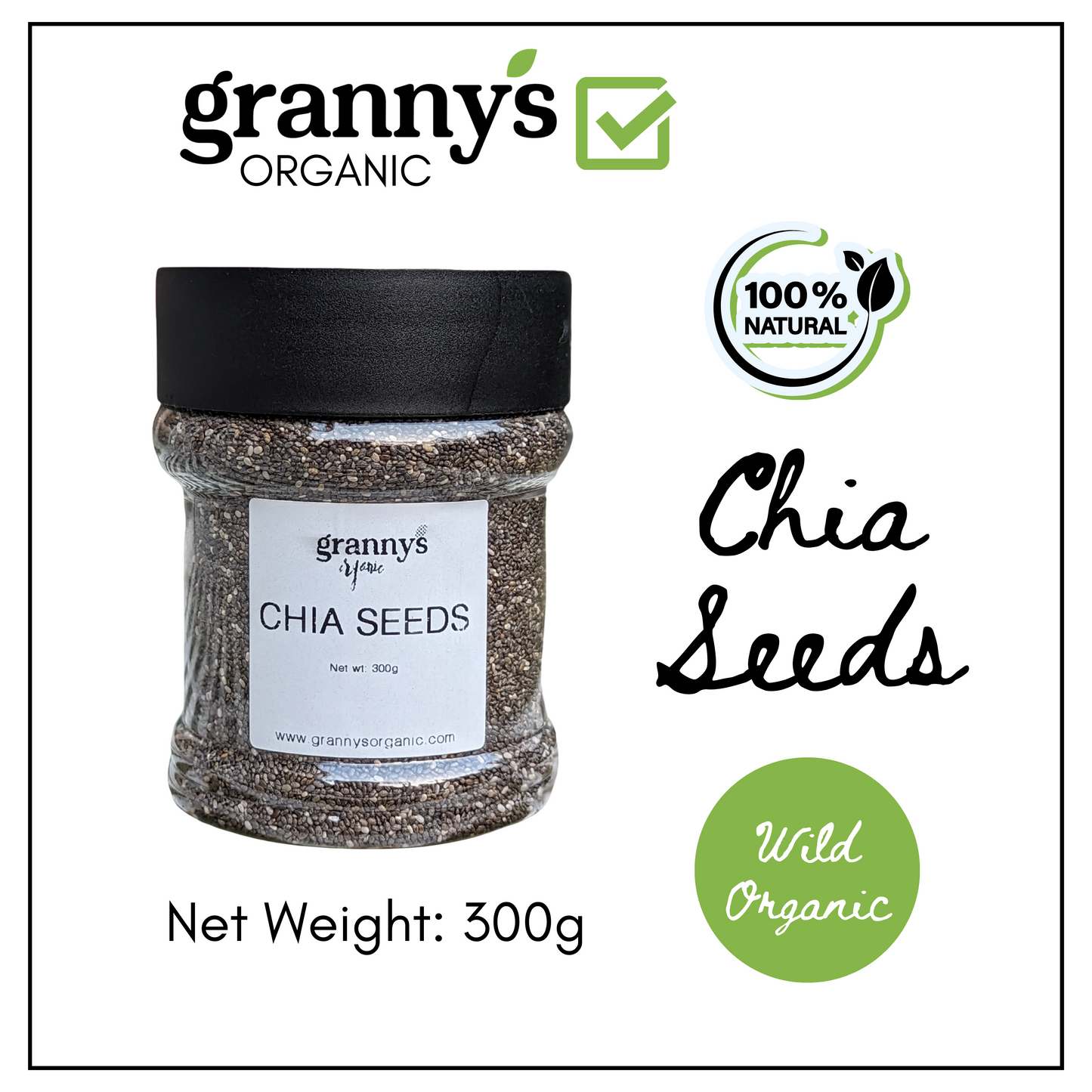 Granny's Wild Chia Seeds