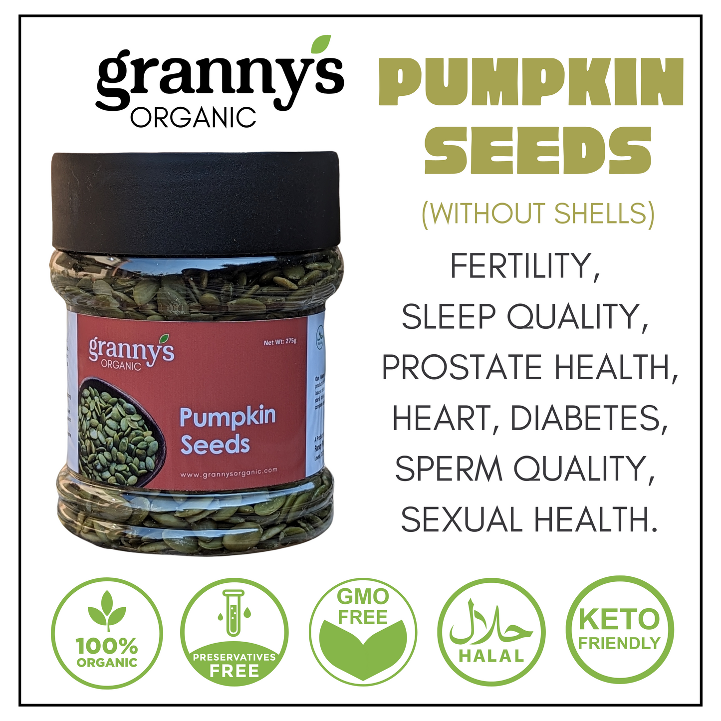 Green Pumpkin Seeds