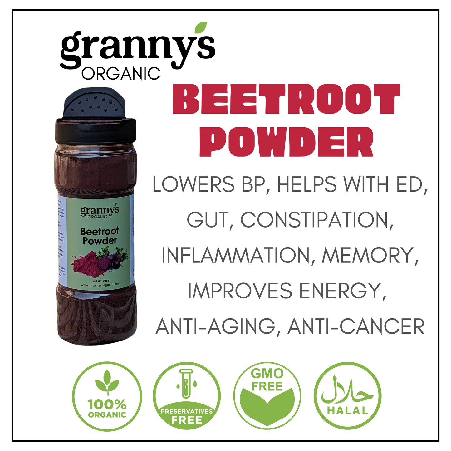 Beetroot Powder | 100% Pure