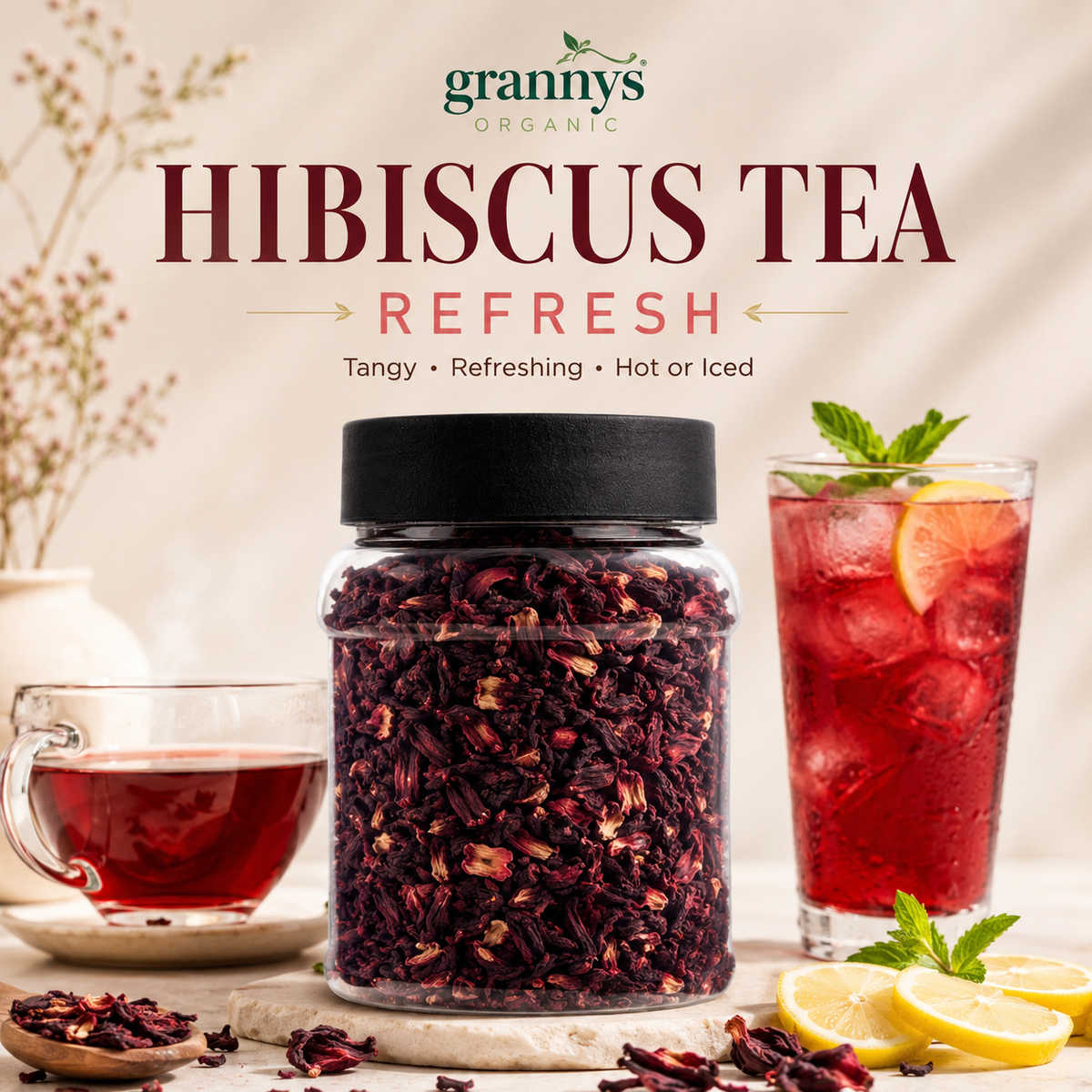 Hibiscus Tea | Ruby Red