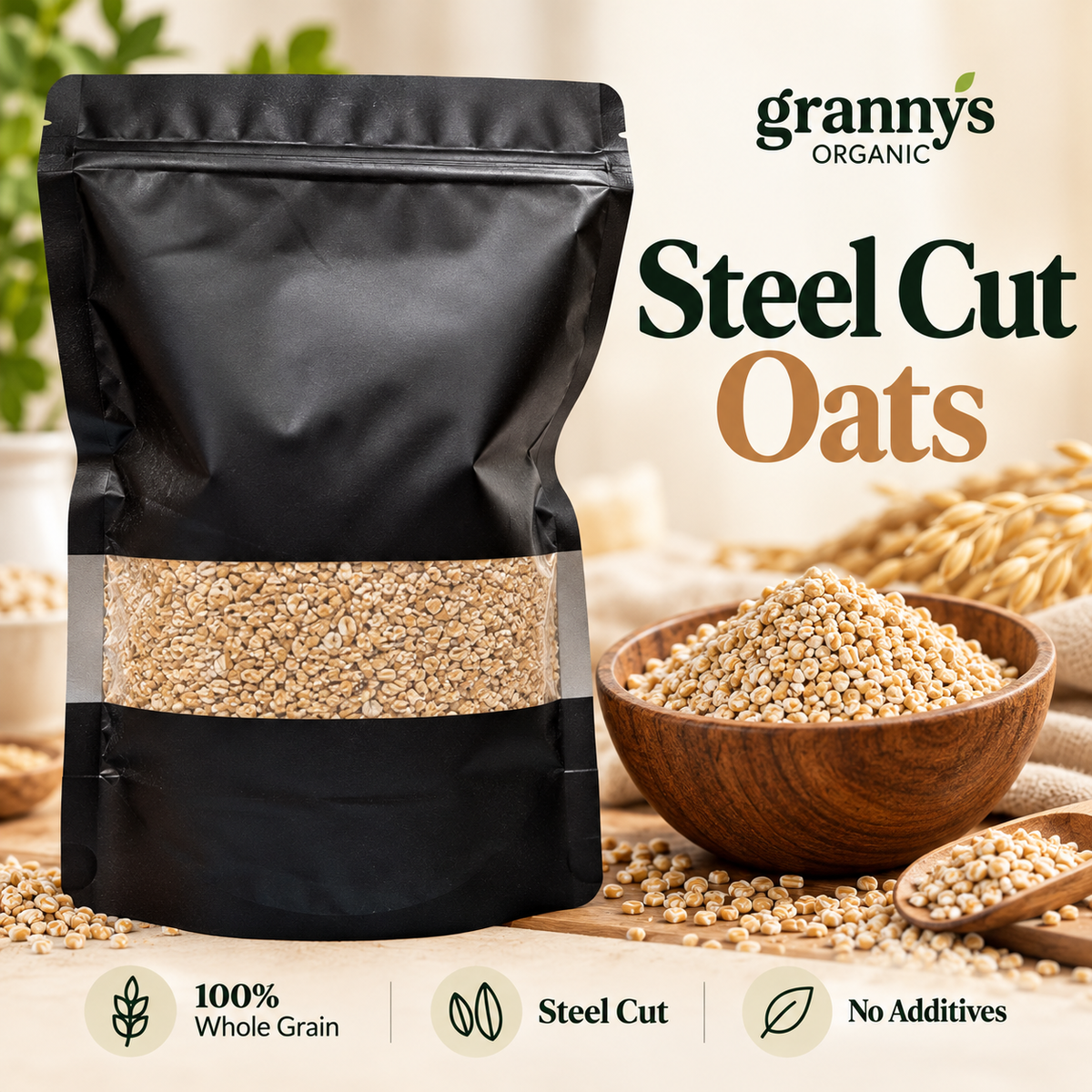 Steel Cut Oats | Wholesome