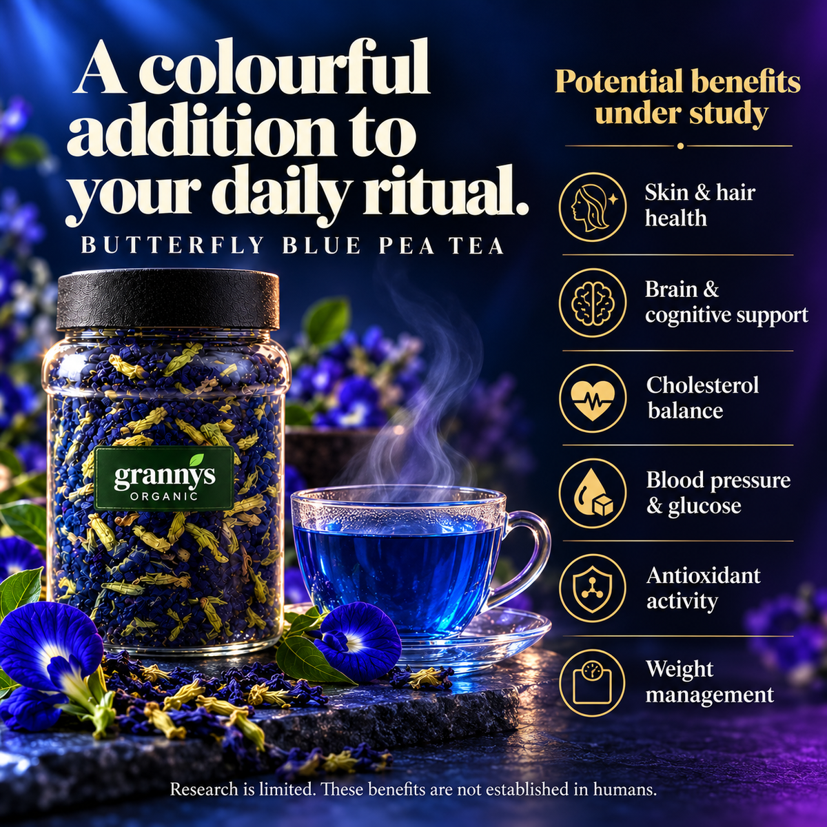 Butterfly Blue Pea Tea | Magical
