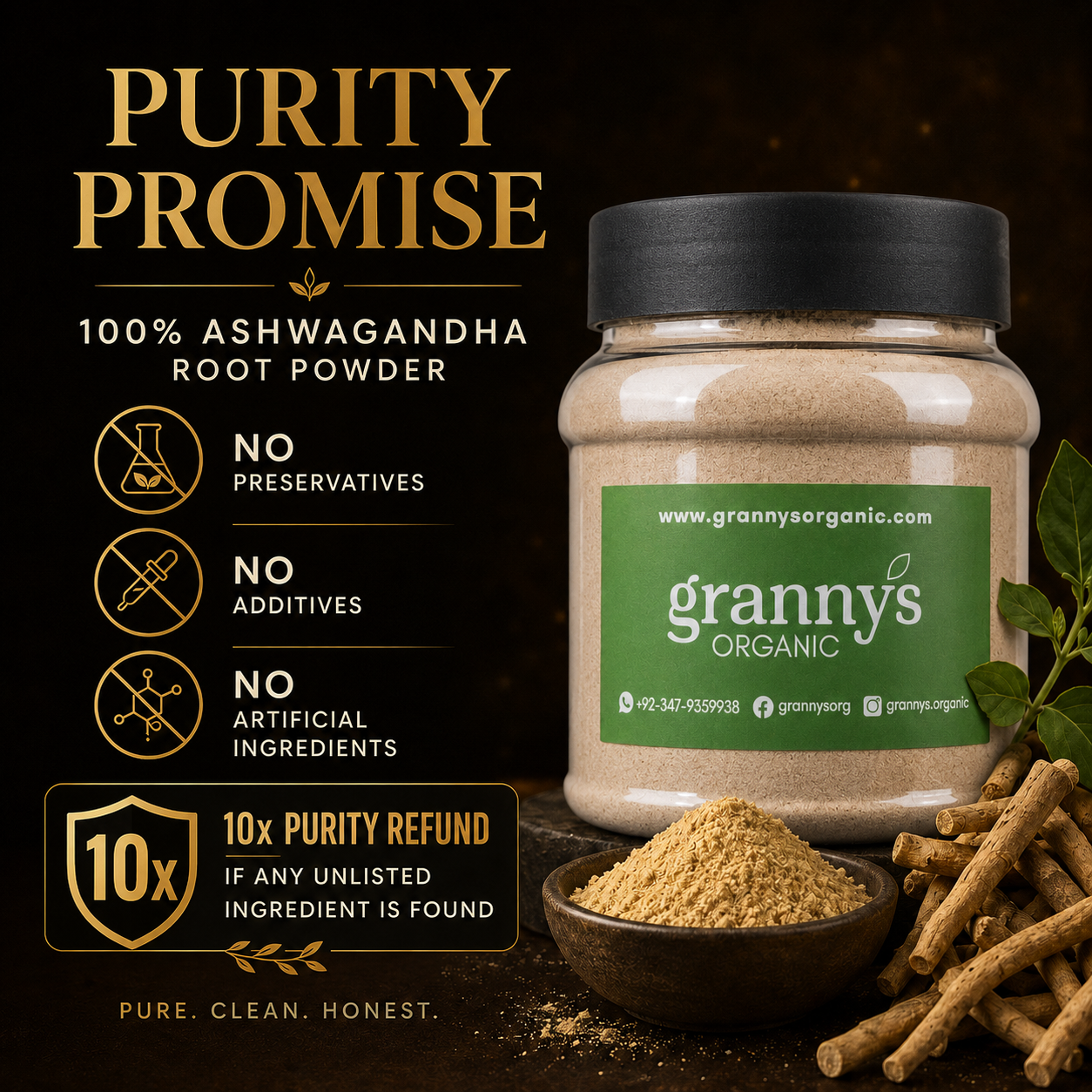 100% Ashwagandha Root Powder