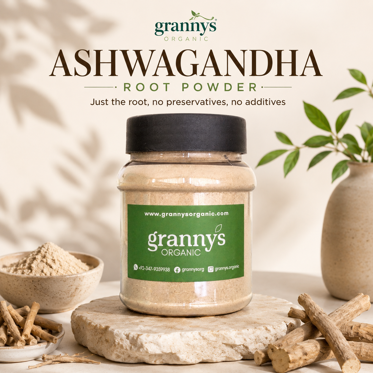 100% Ashwagandha Root Powder