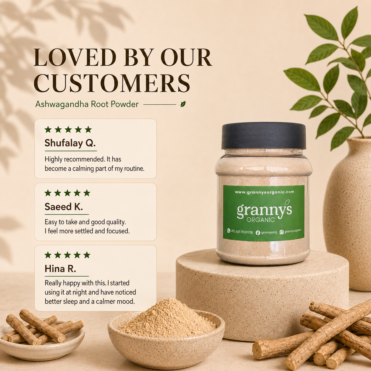 100% Ashwagandha Root Powder