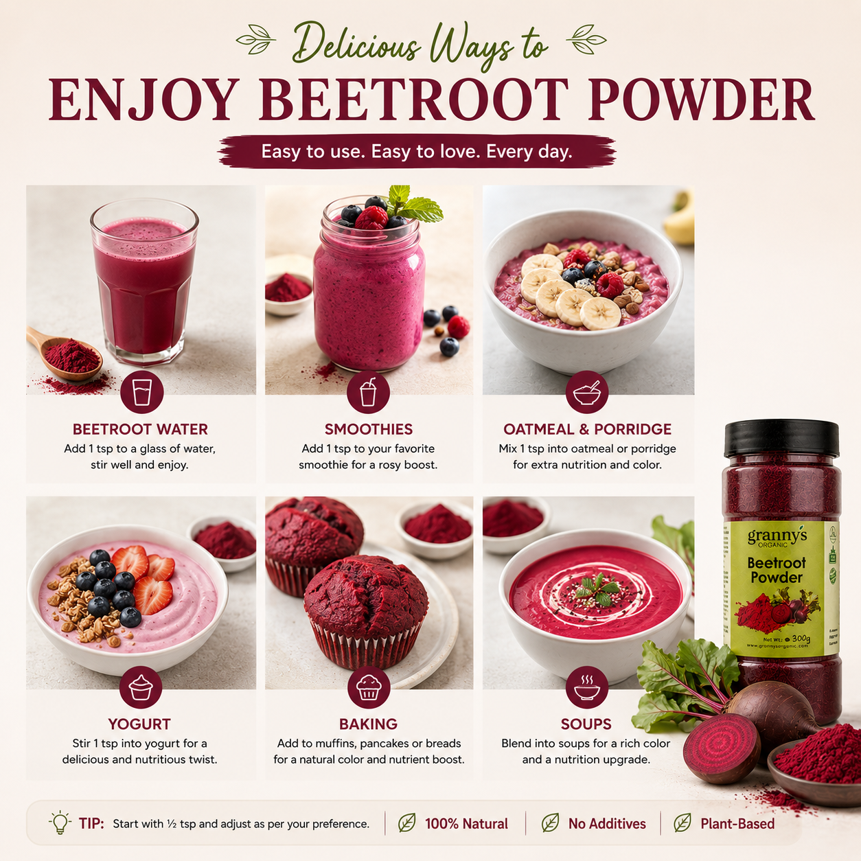 Premium Beetroot Powder