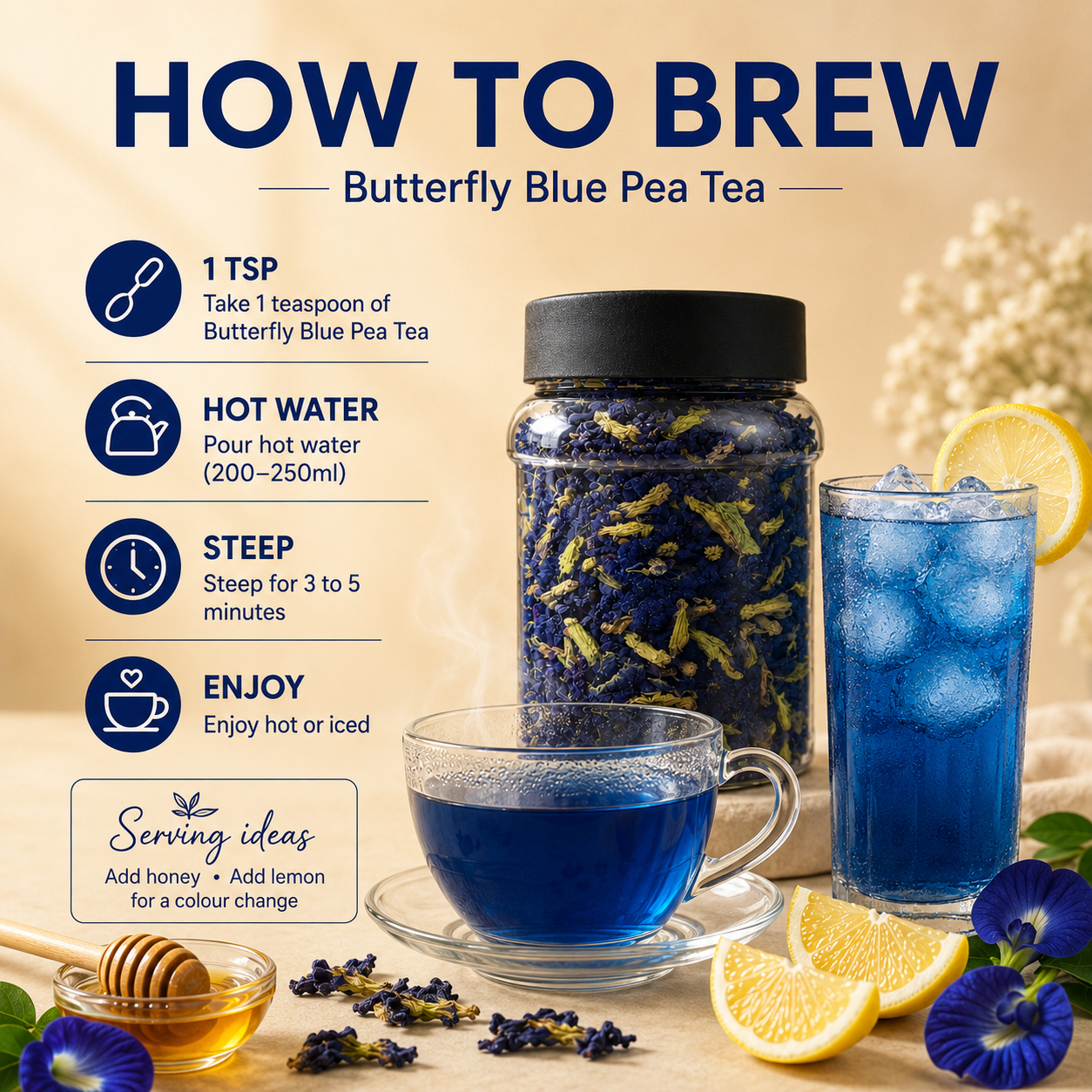 Magical Butterfly Blue Pea Tea