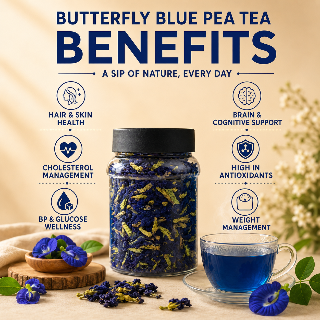 Magical Butterfly Blue Pea Tea