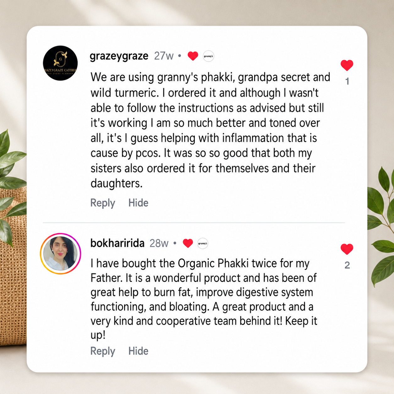 Granny's Organic Phakki
