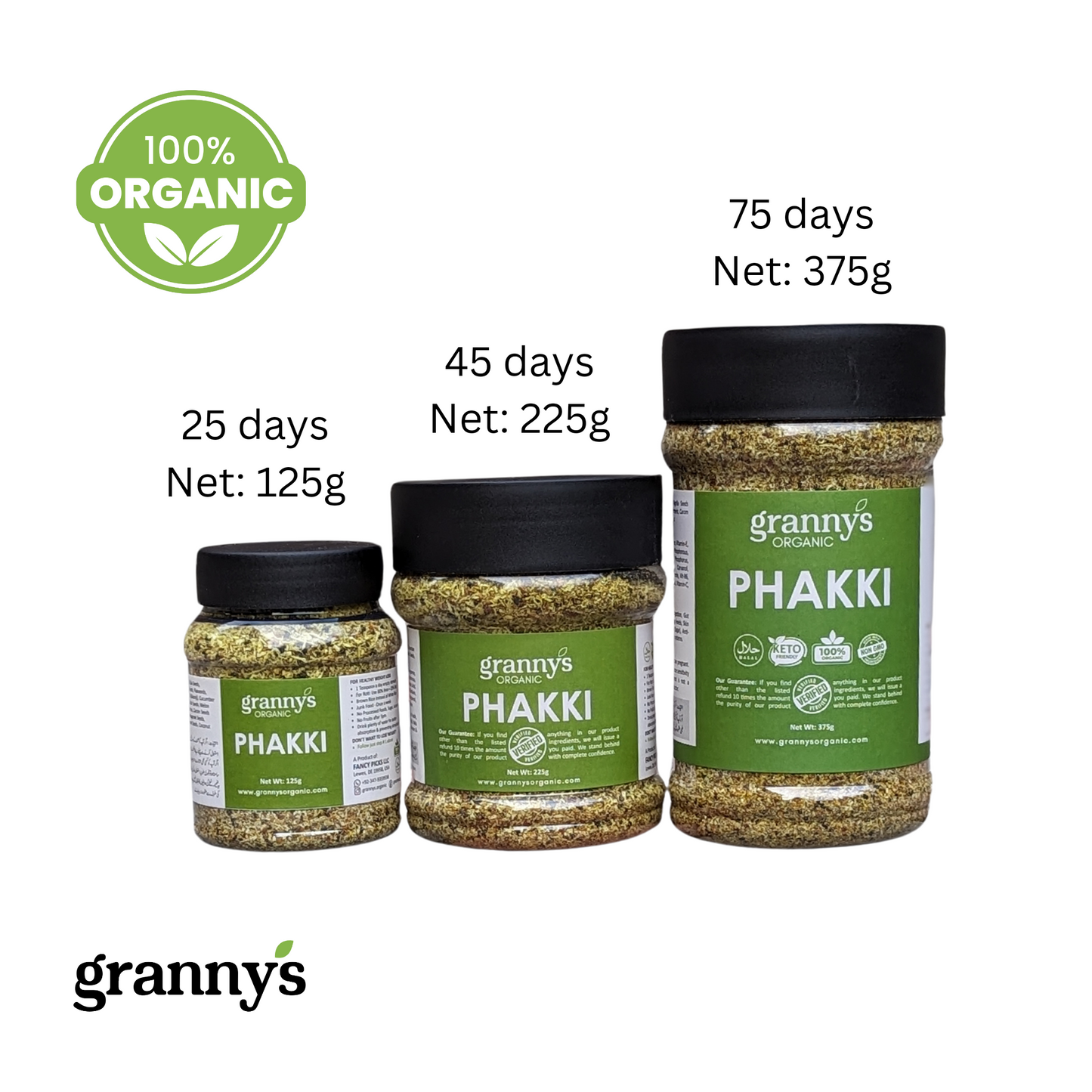 Granny's Organic Phakki | Bestseller