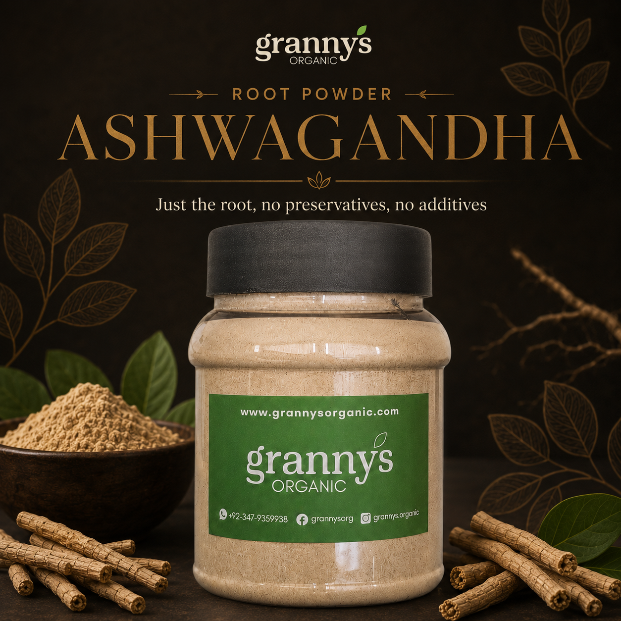 100% Ashwagandha Root Powder