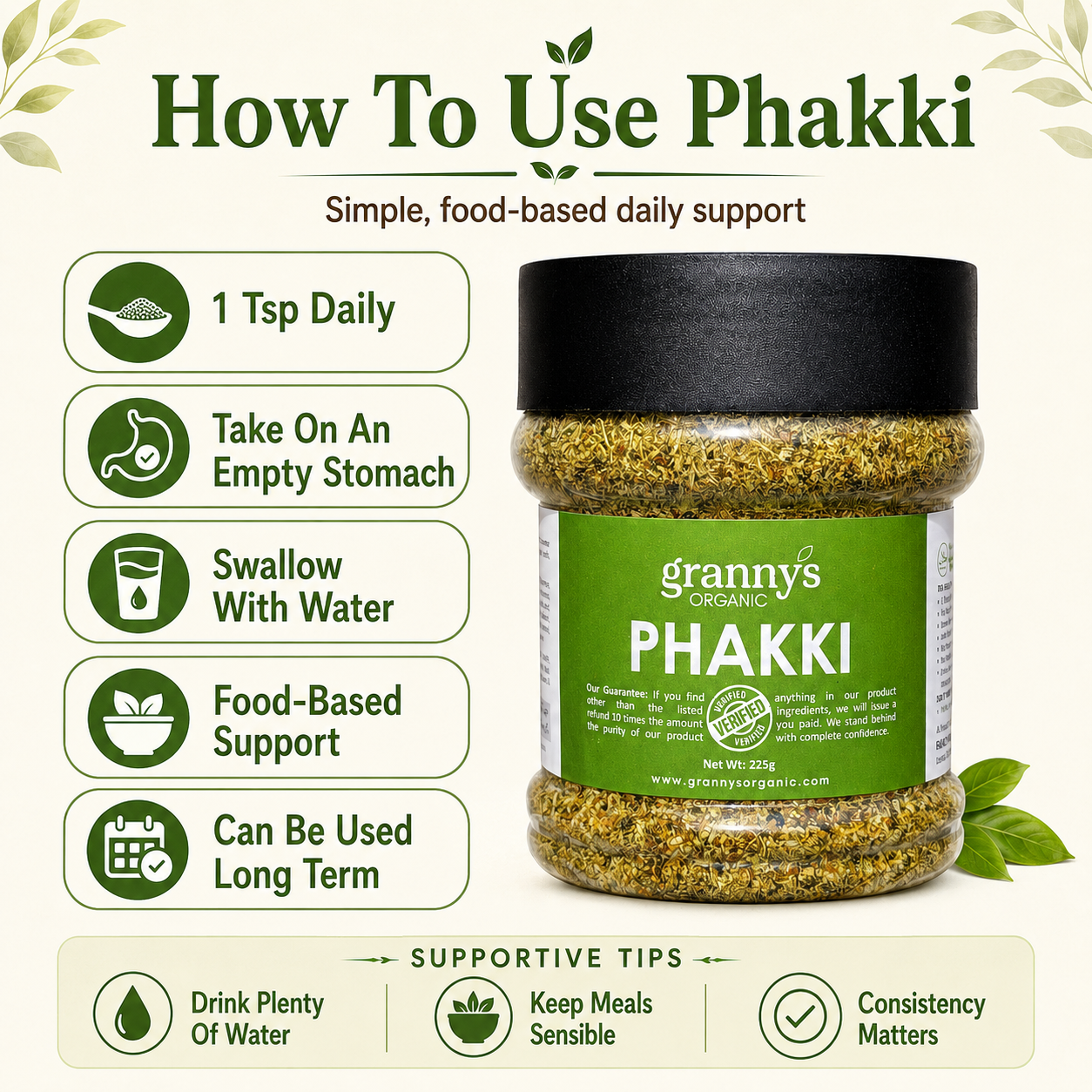 Granny's Organic Phakki