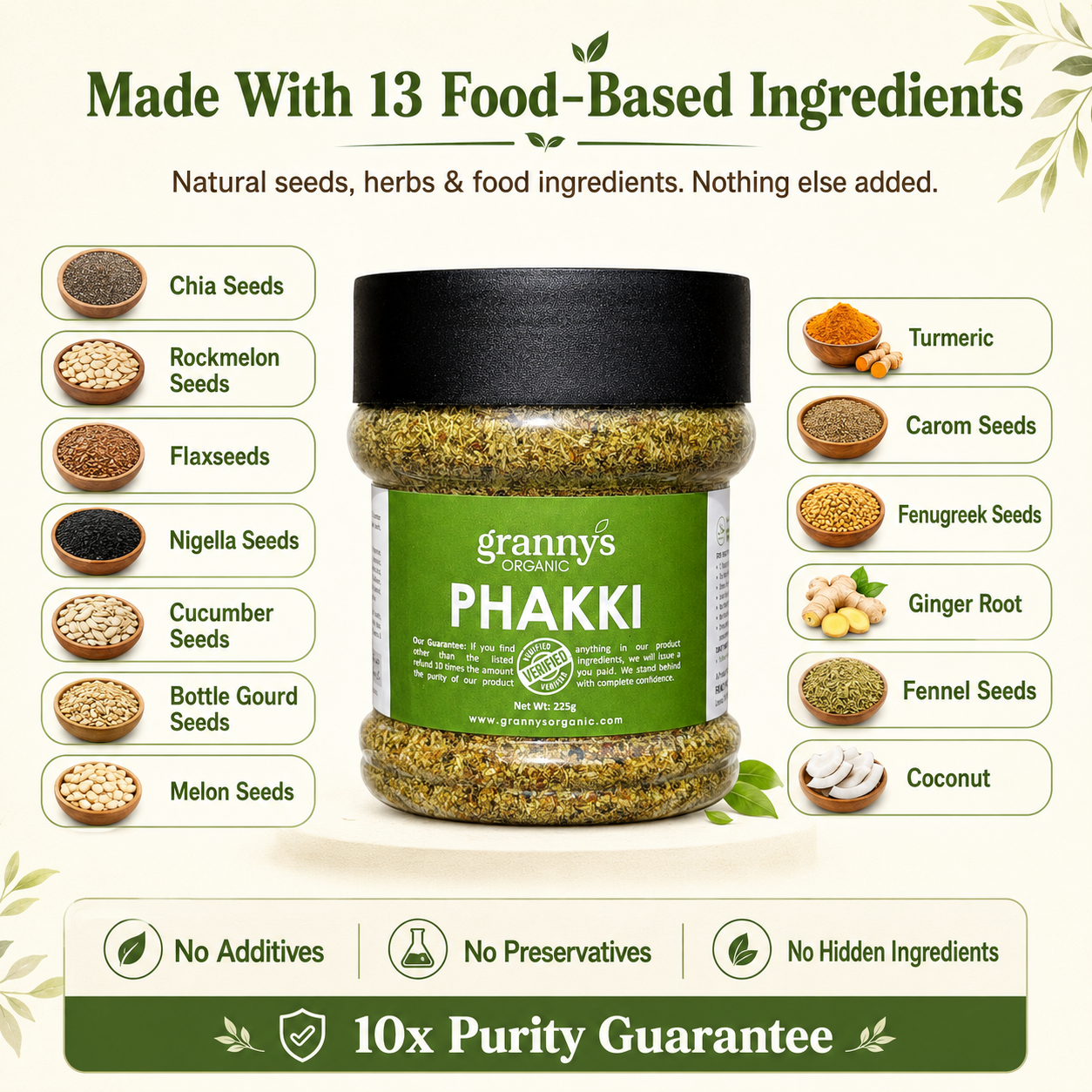 Granny's Organic Phakki