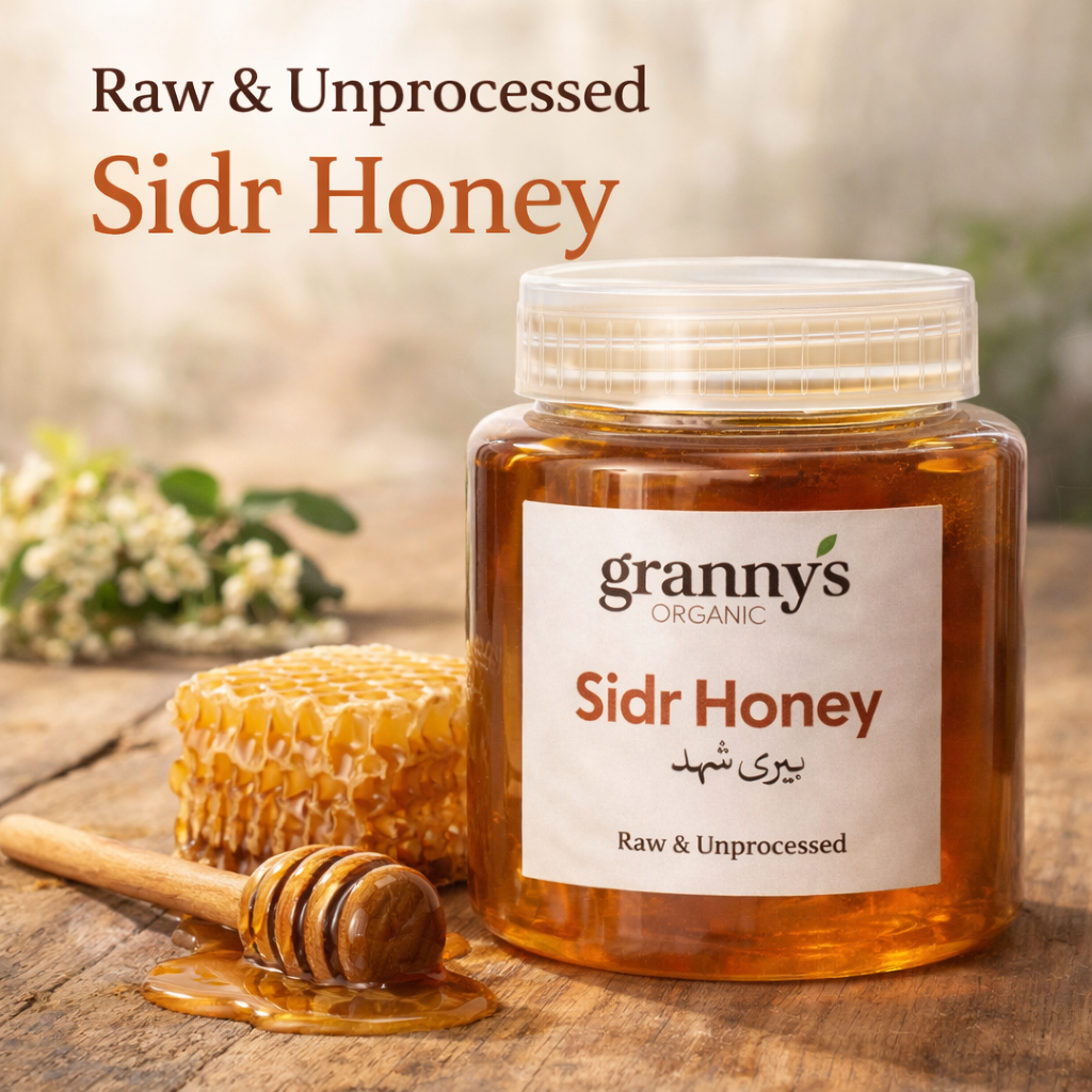 Raw Sidr Honey, Unprocessed (بیری)