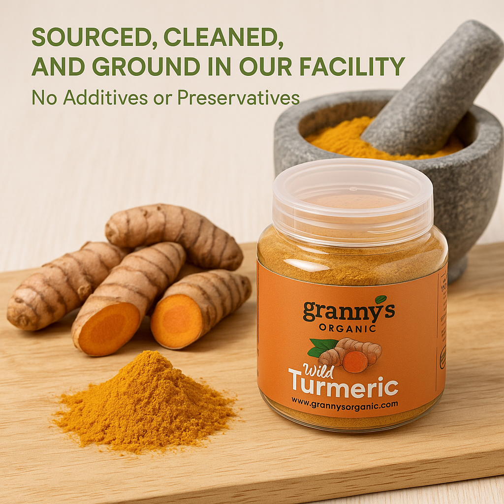 Granny's Organic Wild Turmeric