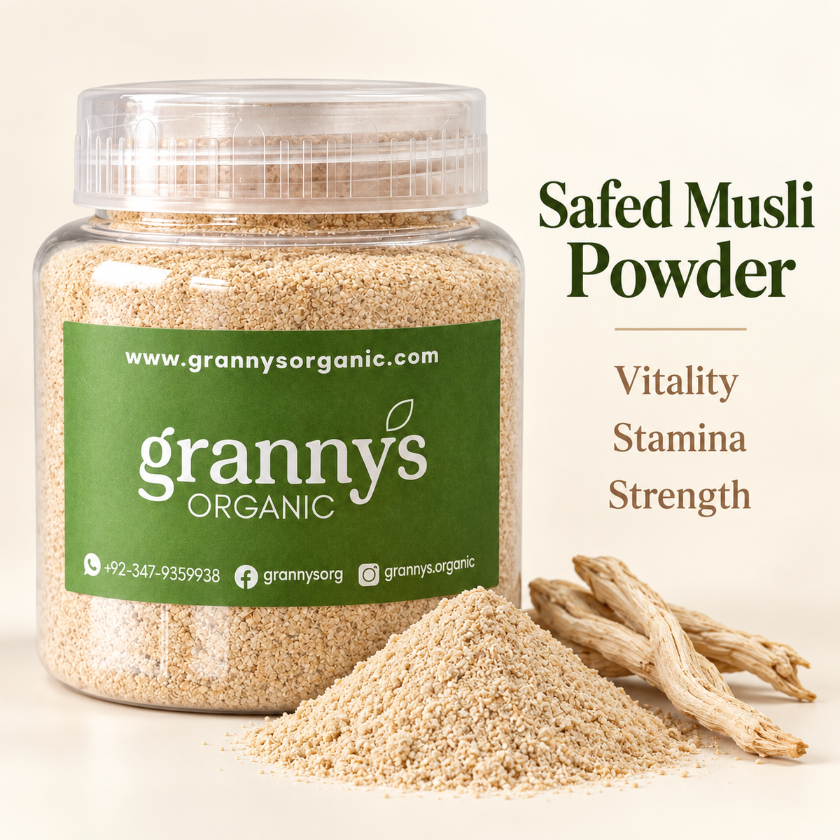 Safed Musli | Strength & Vitality Support
