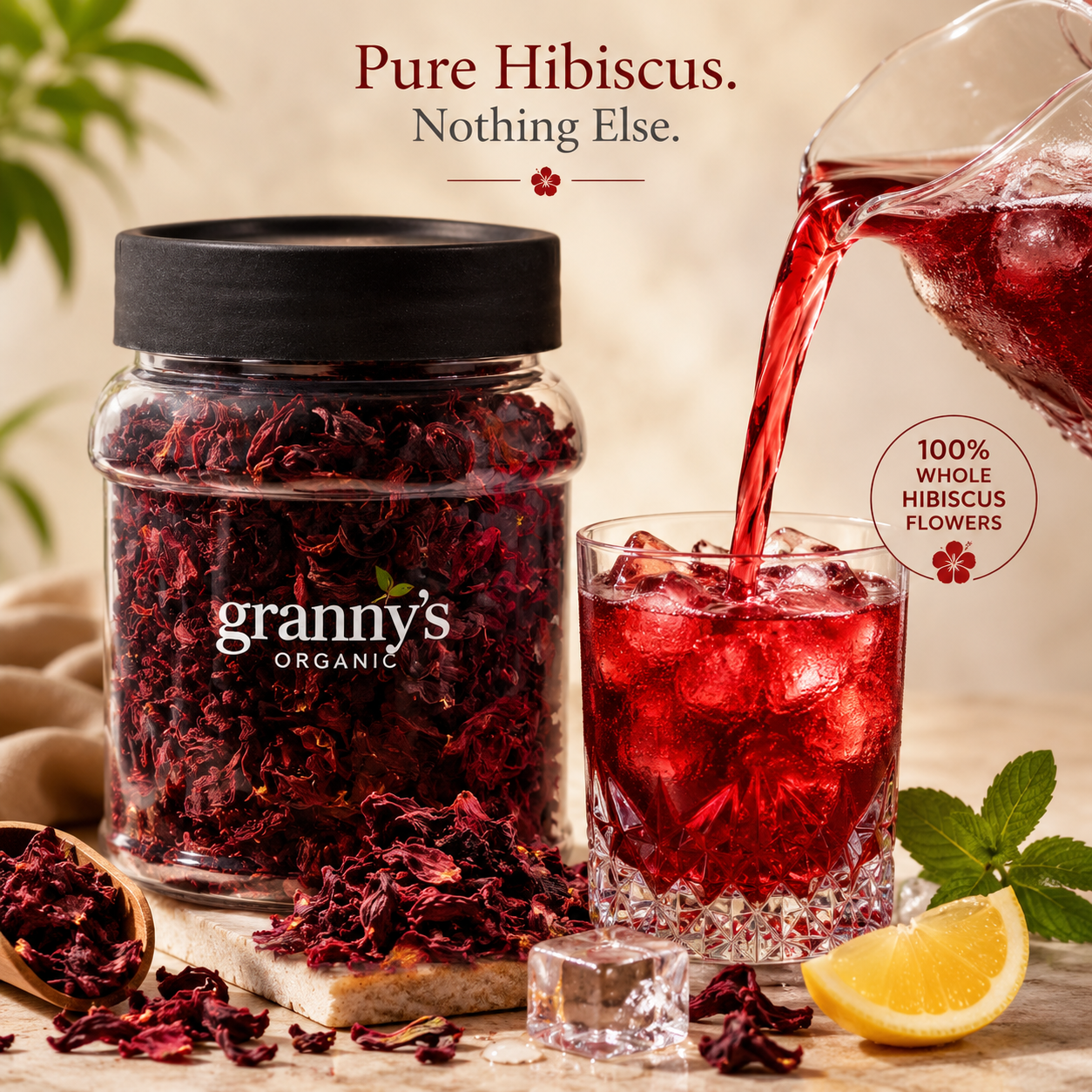Granny's Organic Hibiscus Tea