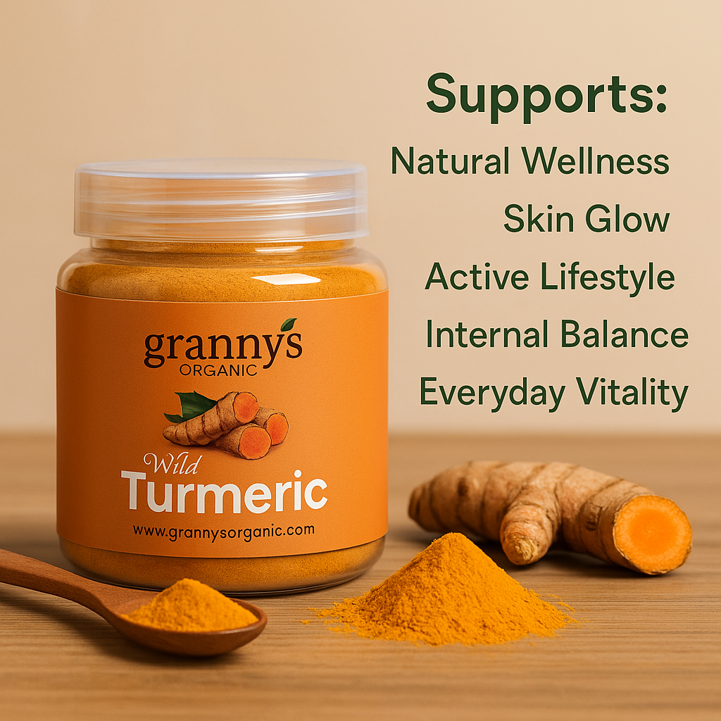 Granny's Organic Wild Turmeric