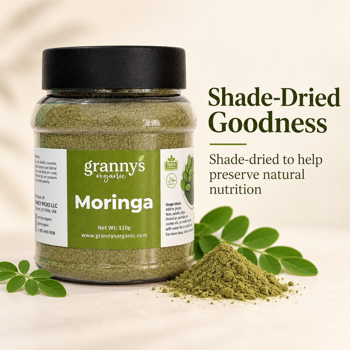 Wild Moringa Powder